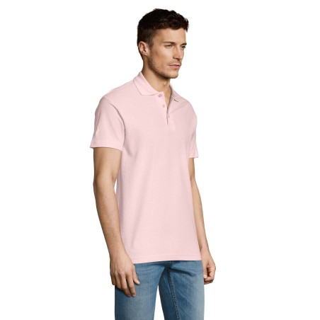 Polo classique homme manches-courtes confortable 100% Coton