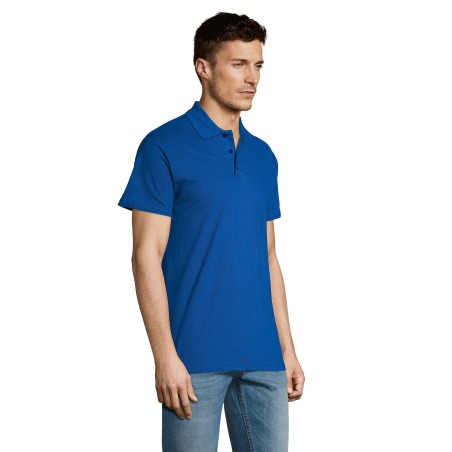 Polo classique homme manches-courtes confortable 100% Coton