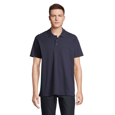 Polo de travail french marine summer 2 sols 100 coton peigne ringspun