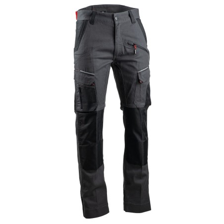 Pantalon de travail stretch bicolore avec poches genouillères Cosmos de LMA