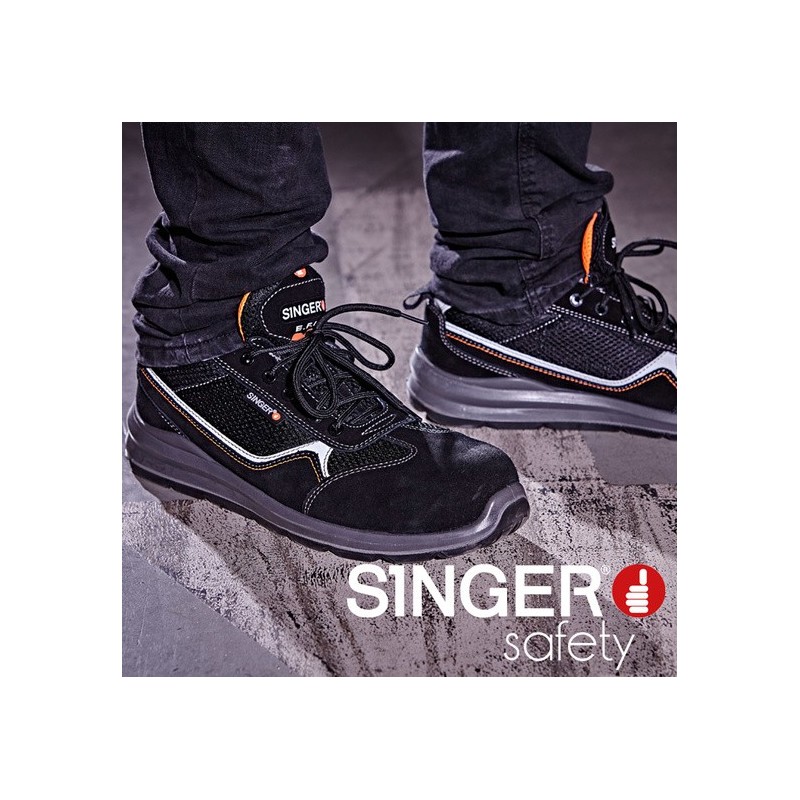 Chaussure basse de sécurité mixte S1PL FO SR Genes de Singer