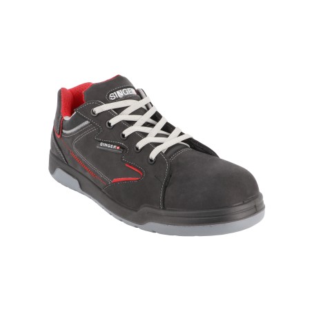 Chaussures basses de travail cuir nubuck mixte S3 SRC Bergam de Singer