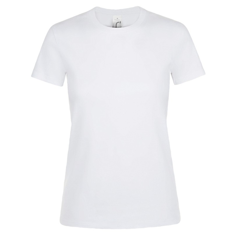 T-shirt femme SOL'S REGENT WOMEN 100% coton semi-peigné ringspun
