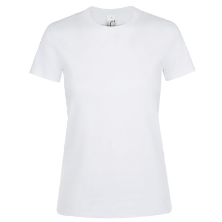 T-shirt femme SOL'S REGENT WOMEN 100% coton semi-peigné ringspun