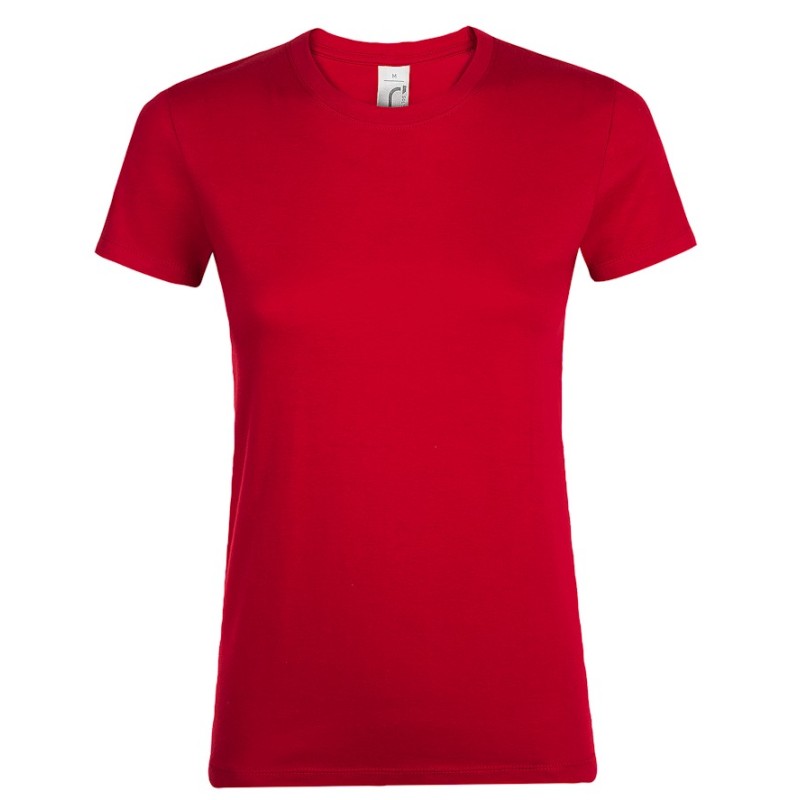 T-shirt femme SOL'S REGENT WOMEN 100% coton semi-peigné ringspun