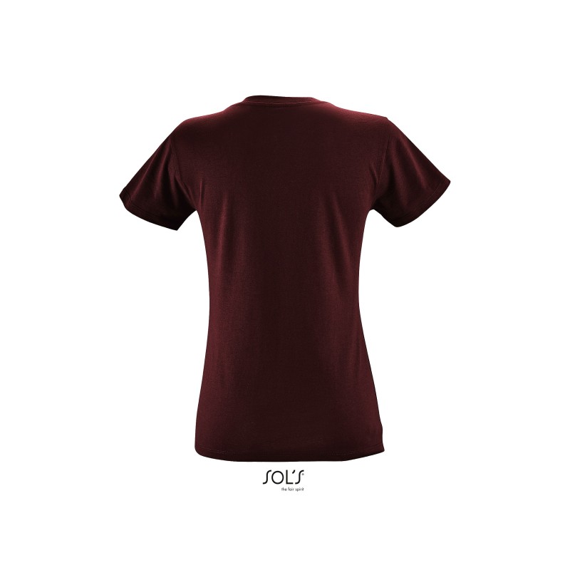T-shirt femme manches courtes 100% coton Ringspun 150 g/m² - REGENT WOMEN