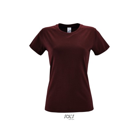 T-shirt femme manches courtes 100% coton Ringspun 150 g/m² - REGENT WOMEN