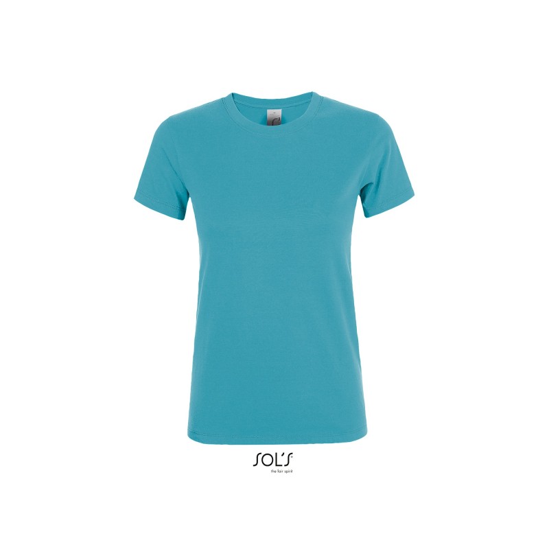 T-shirt femme SOL'S REGENT WOMEN 100% coton semi-peigné ringspun