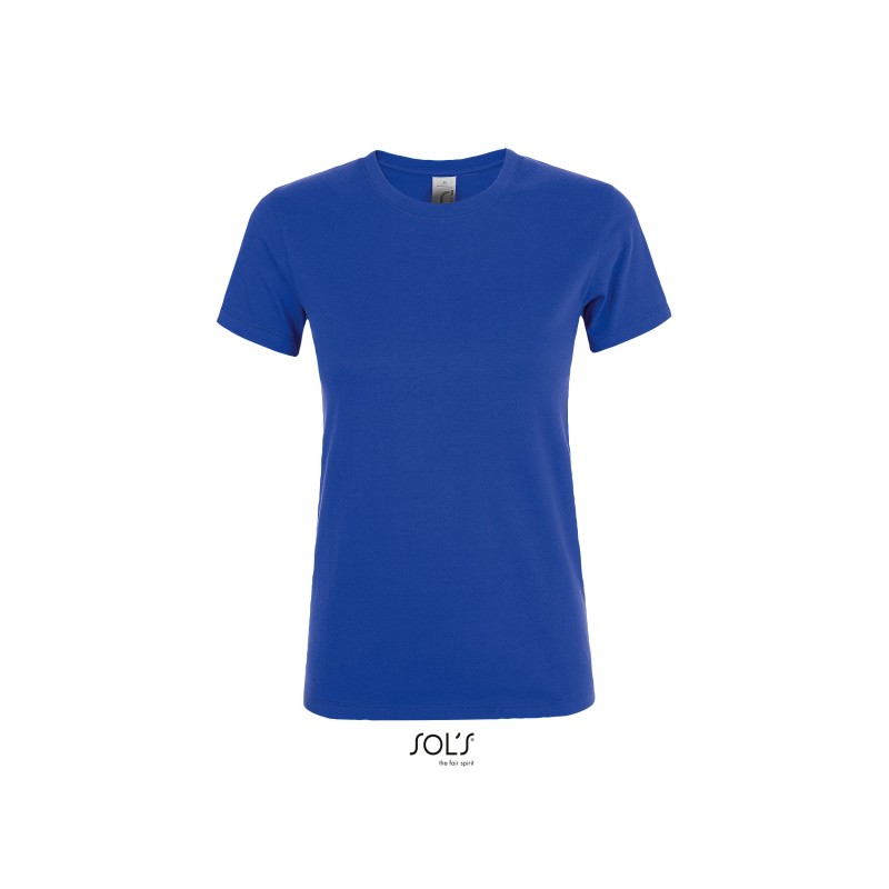 T-shirt femme manches courtes 100% coton Ringspun 150 g/m² - REGENT WOMEN