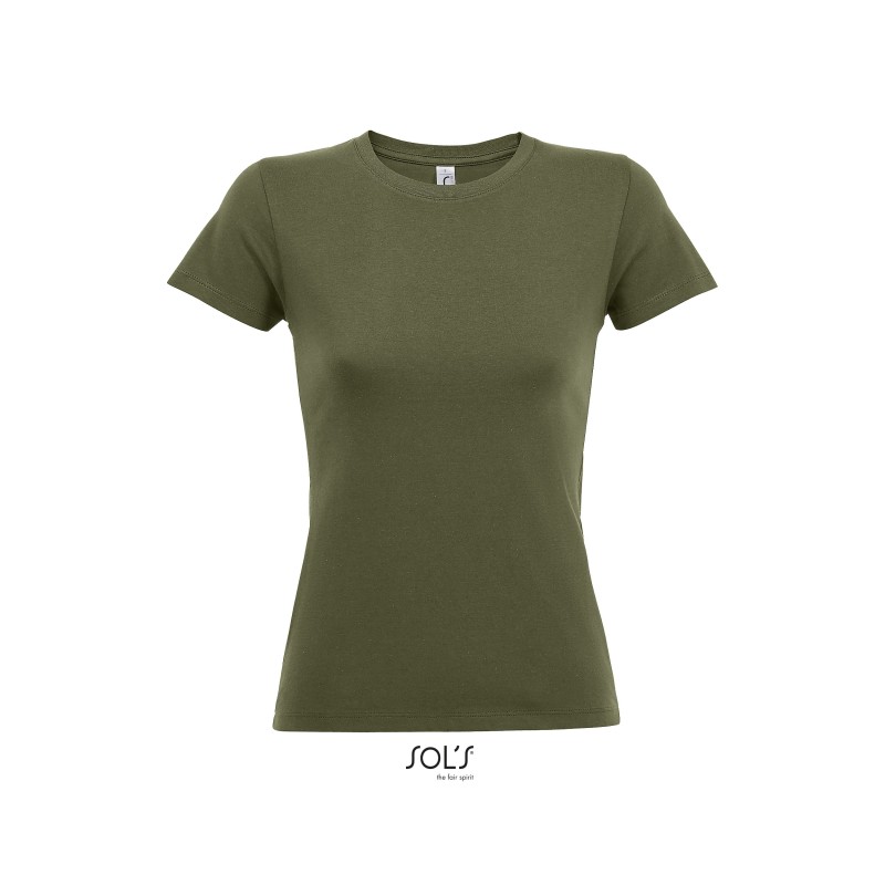 T-shirt femme SOL'S REGENT WOMEN 100% coton semi-peigné ringspun