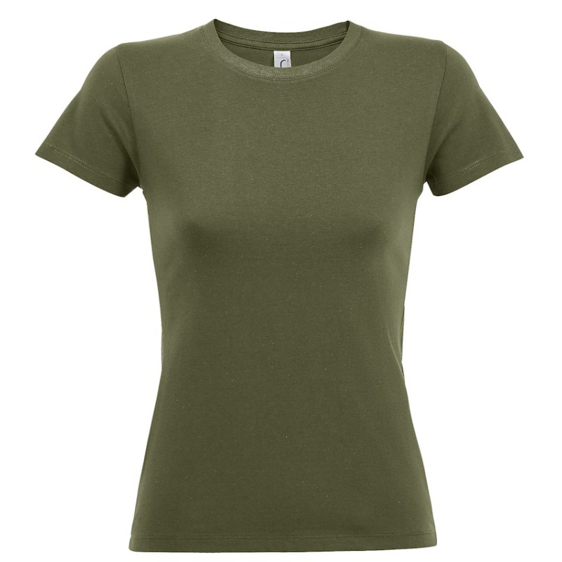 T-shirt femme SOL'S REGENT WOMEN 100% coton semi-peigné ringspun