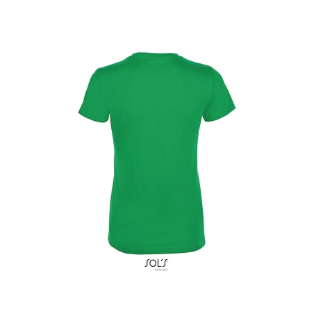 T-shirt femme manches courtes 100% coton Ringspun 150 g/m² - REGENT WOMEN