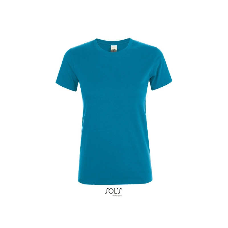 T-shirt femme SOL'S REGENT WOMEN 100% coton semi-peigné ringspun