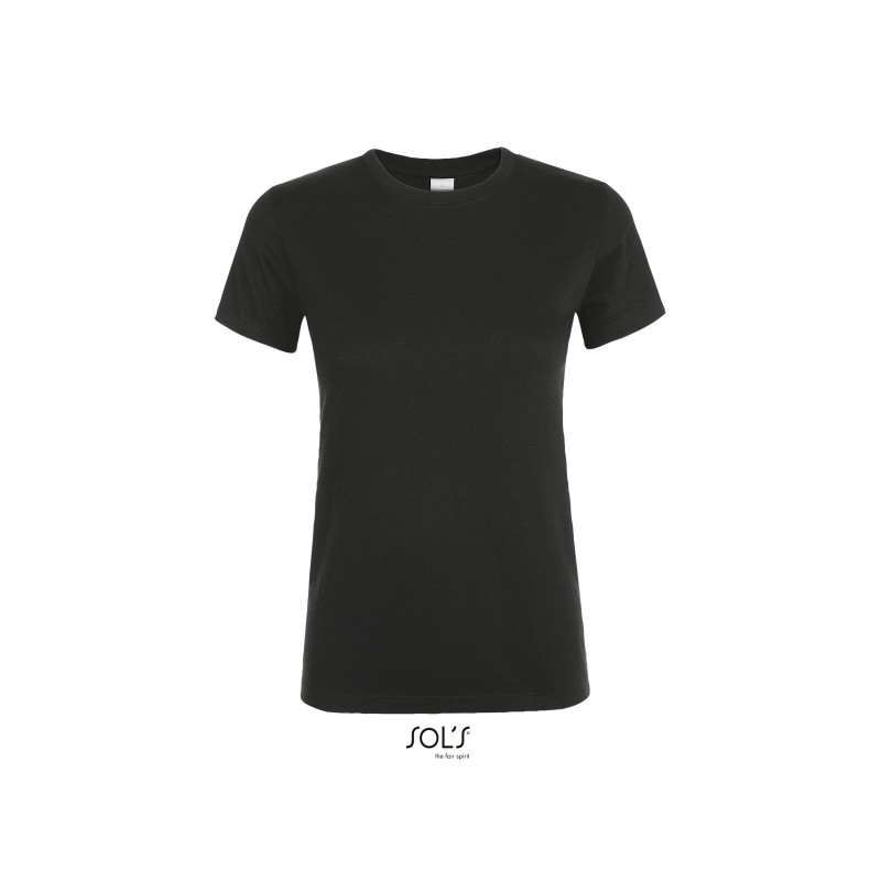 T-shirt femme manches courtes 100% coton Ringspun 150 g/m² - REGENT WOMEN
