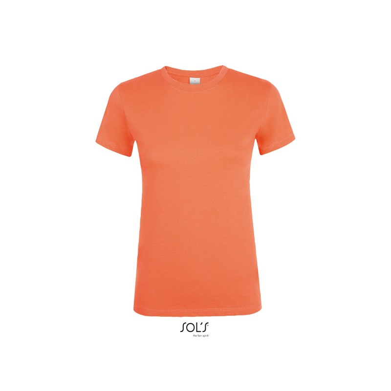 T-shirt femme SOL'S REGENT WOMEN 100% coton semi-peigné ringspun