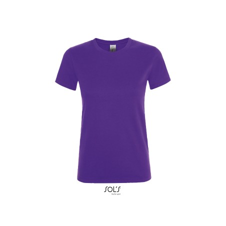 T-shirt femme manches courtes 100% coton Ringspun 150 g/m² - REGENT WOMEN