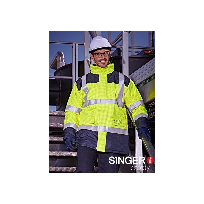 Parka Haute Visibilité multi-risques flamme et chimique PANAMA Singer