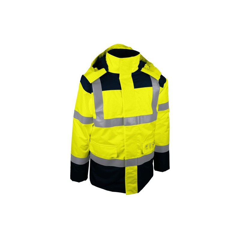 Parka Haute Visibilité multi-risques flamme et chimique PANAMA Singer
