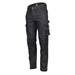 Pantalon travail denim coton homme porte genouillères oxford Dornier Nine Worths