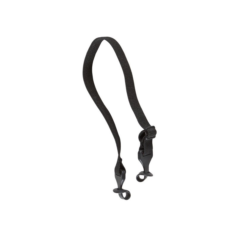 Cordon lunettes élastique plat pour lunettes longueur réglable 28 cm x 1,00 mm.