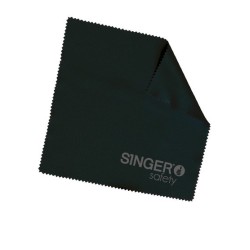 Essuie lunettes coloris noir Polyester 15 x 15 cm