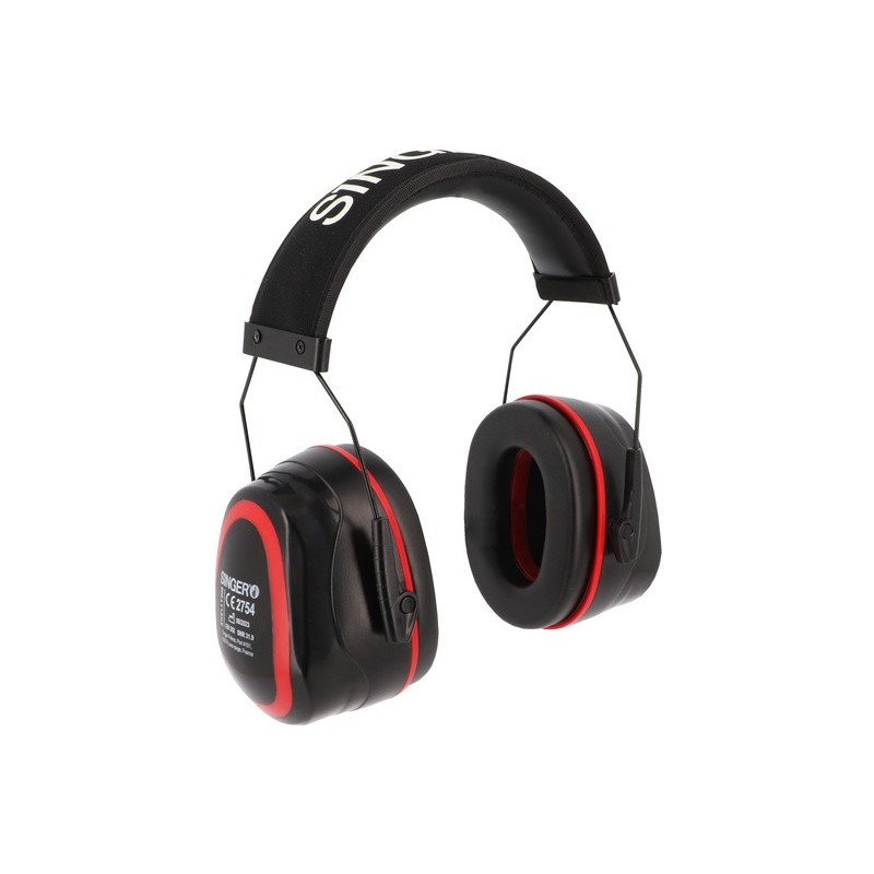 Casque antibruit SNR 31.9 dB, serre-tête avec mousse de confort - SHELLY200 de SINGER