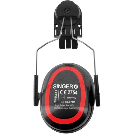 Dispositif anti bruit pour casque de chantier SINGER 24.9 dB Shelly1