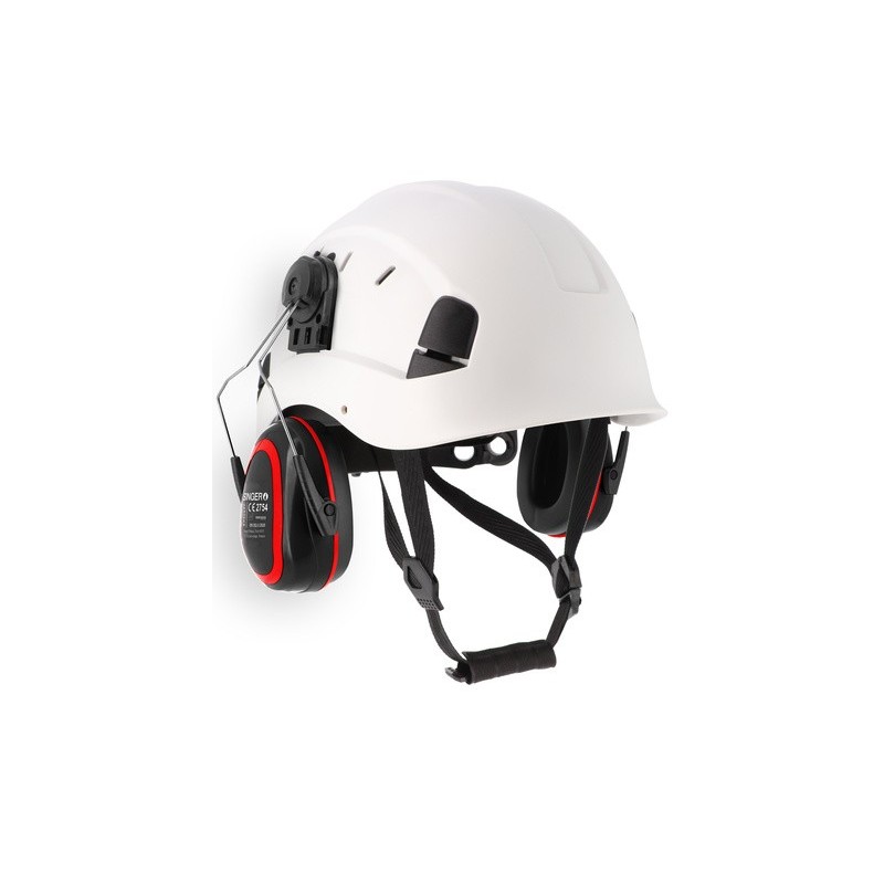 Dispositif antibruit SNR 24.9 dB pour casque de chantier FORCE, HIMA, ALPIN, HG902W  - SHELLY1