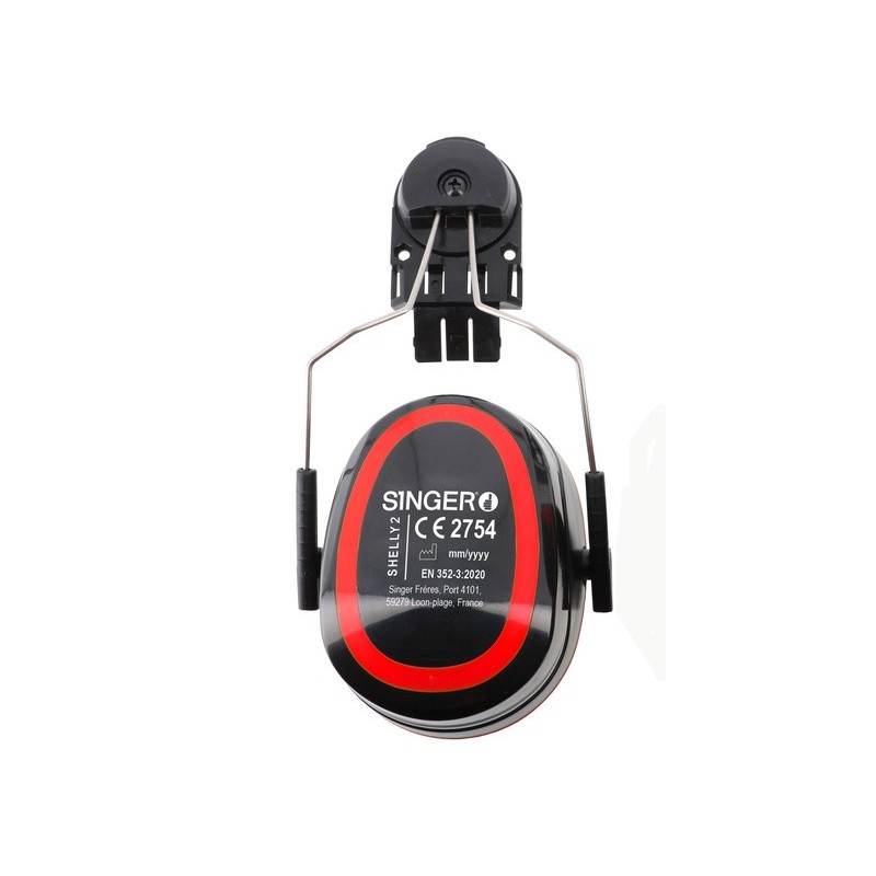Dispositif antibruit SNR 27.8 dB pour casque de chantier HIMA, FORCE, ALPIN - SHELLY2