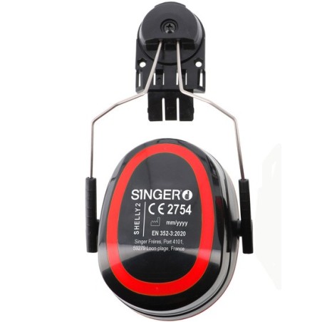 Dispositif anti bruit pour casque de chantier SINGER 27.8 dB Shelly2