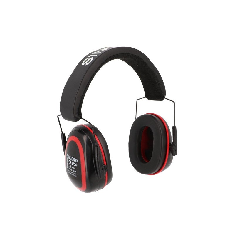 Casque antibruit SNR 26 dB, serre-tête pliable avec mousse de confort - SHELLY100P de SINGER