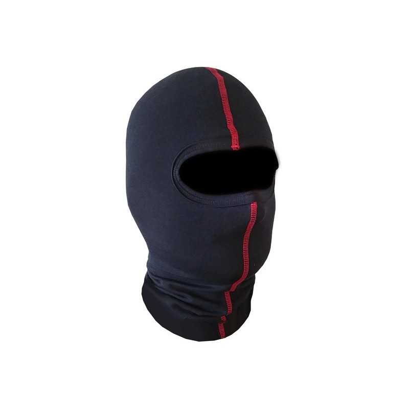 Cagoule chaude coloris noir composée en TencelTM Modal