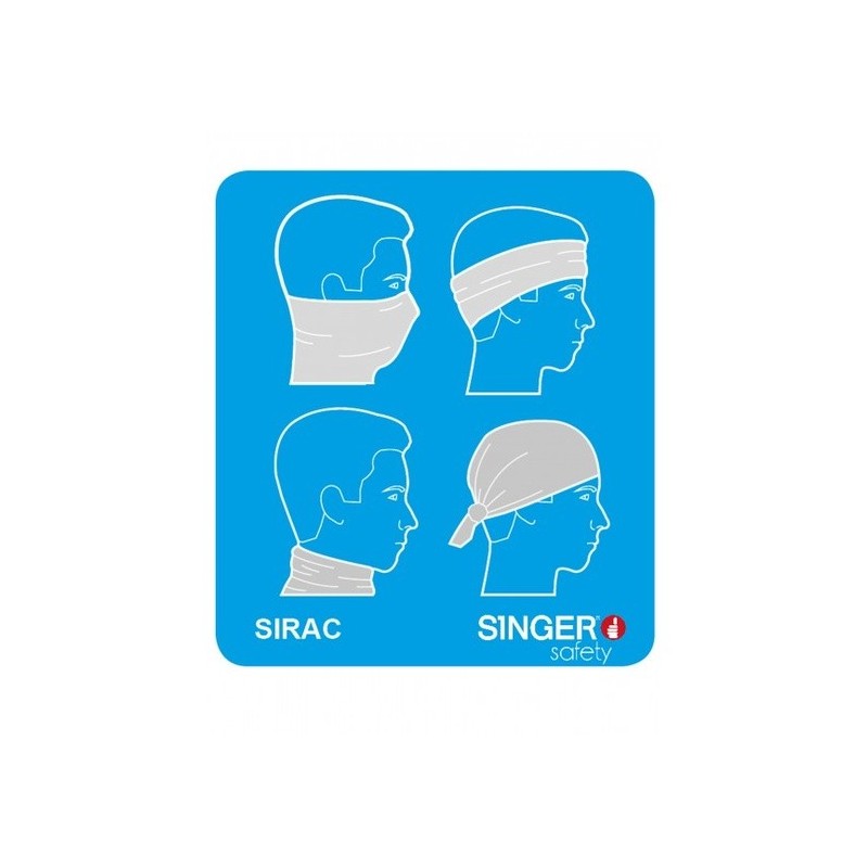 Cache-cou chaud coloris noir composé en TencelTM Modal