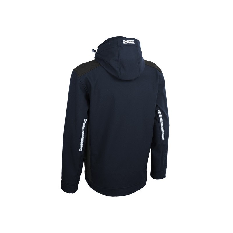 Veste softshell avec capuche, déperlante résistante et chaude