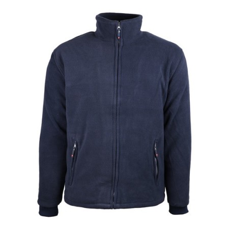 Veste polaire chaude doublée 330-350 g/m2 fermeture glissière