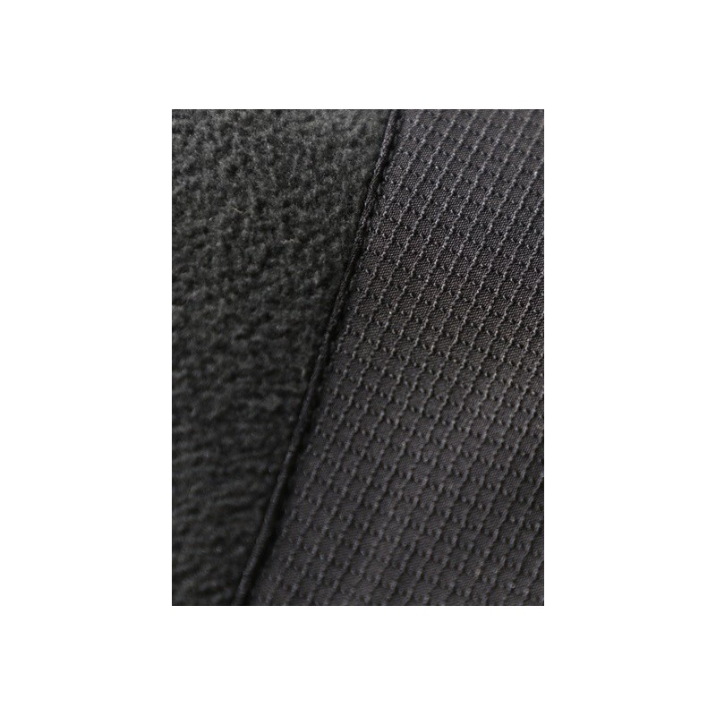 Veste polaire 100% polyester polaire sherpa 500 g/m2 noir Poleine