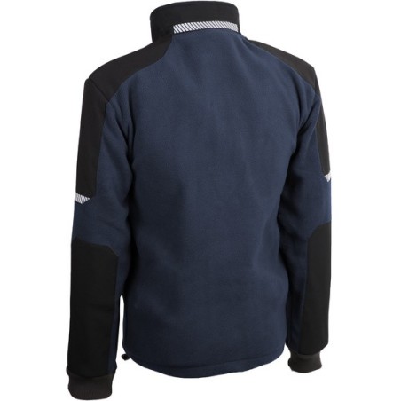 Pull polaire 100% polyester polaire 340 g/m2 col montant zip