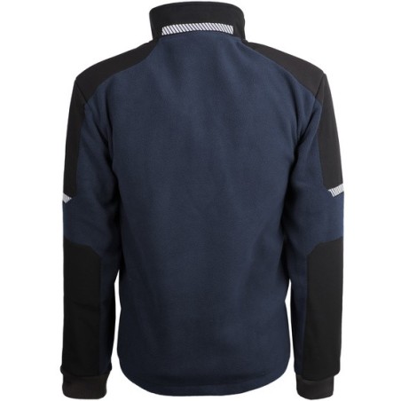 Pull polaire 100% polyester polaire 340 g/m2 col montant zip