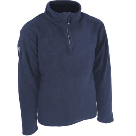 Sweat-shirt polaire 100% polyester polaire 290 g/m2 col montant zip