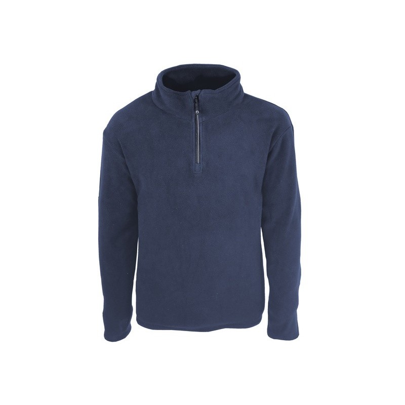 Sweat-shirt polaire 100% polyester polaire 290 g/m2 col montant zip