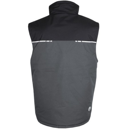 Gilet 100% polyester ripstop doublé et rembourré polyester 120 g/m2