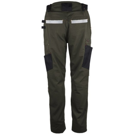 Pantalon de travail ripstop coton polyester élasthanne 280 g/m2