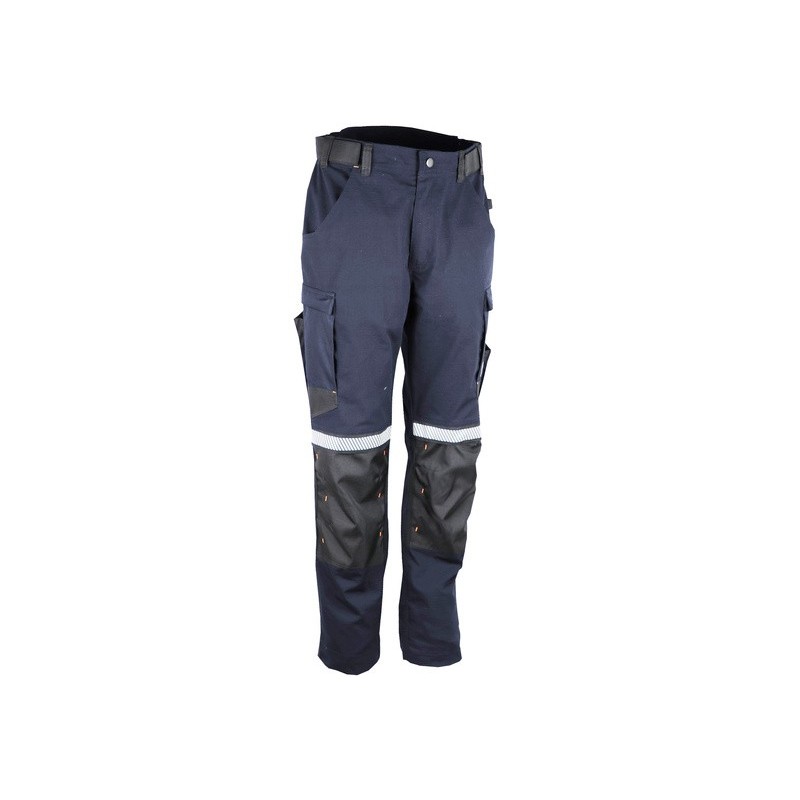 Pantalon de travail ripstop coton polyester élasthanne 280 g/m2