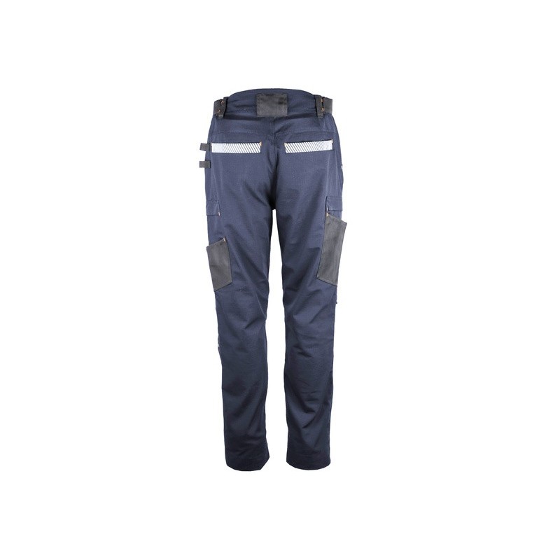 Pantalon de travail ripstop coton polyester élasthanne 280 g/m2