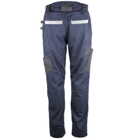 Pantalon de travail ripstop coton polyester élasthanne 280 g/m2