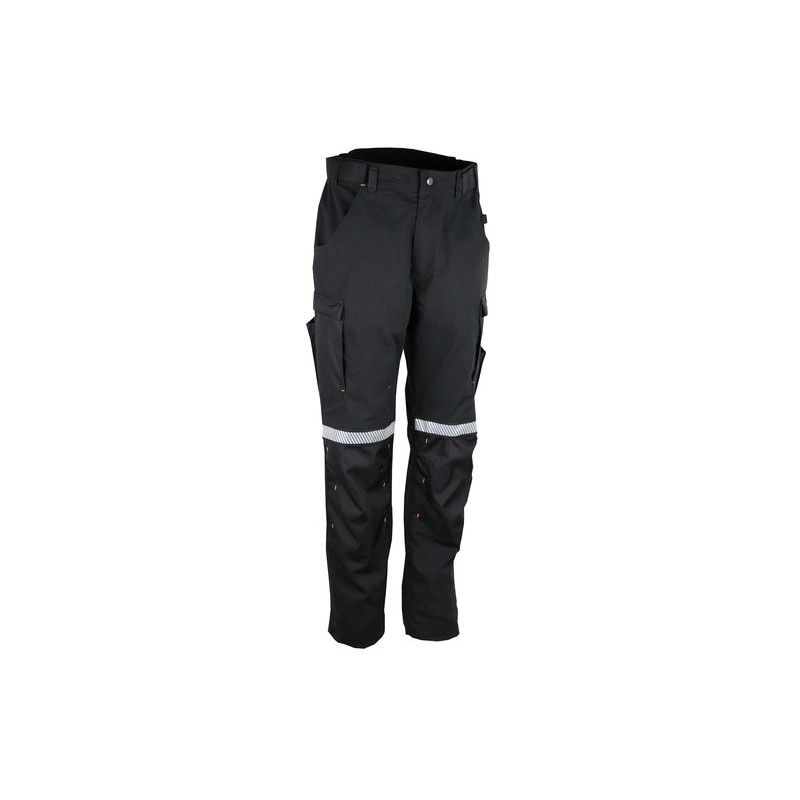 Pantalon de travail ripstop coton polyester élasthanne 280 g/m2