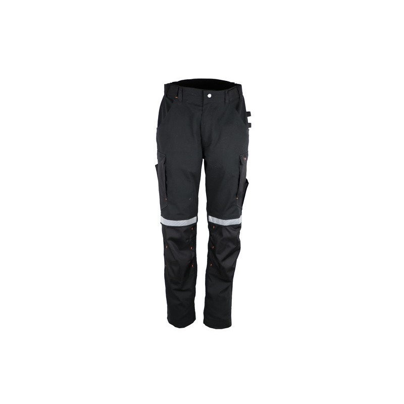 Pantalon de travail ripstop coton polyester élasthanne 280 g/m2