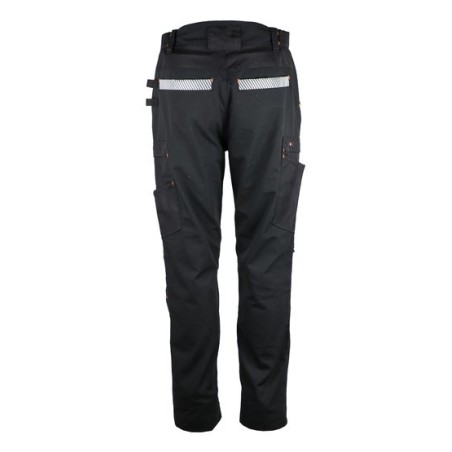 Pantalon de travail ripstop coton polyester élasthanne 280 g/m2