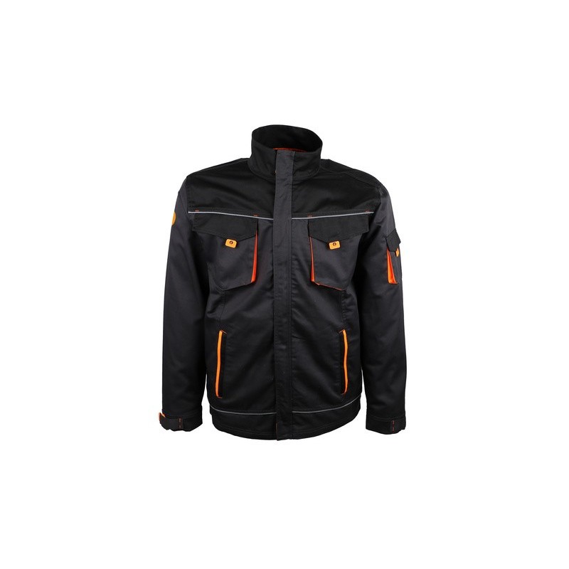 Veste de travail 65% polyester 35% coton 245 g/m2 multipoches