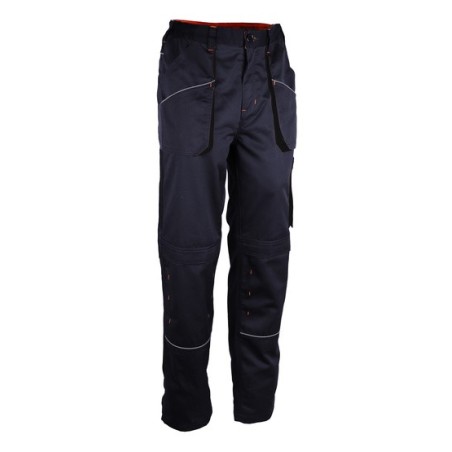 Pantalon de travail polyester coton 245 g/m2 léger confortable